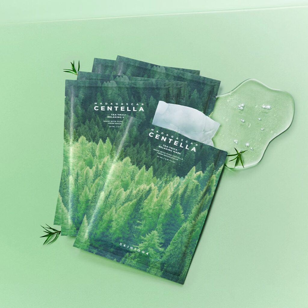 SKIN1004 - Tea-Trica Relaxing Sheet Mask – 1 pieza