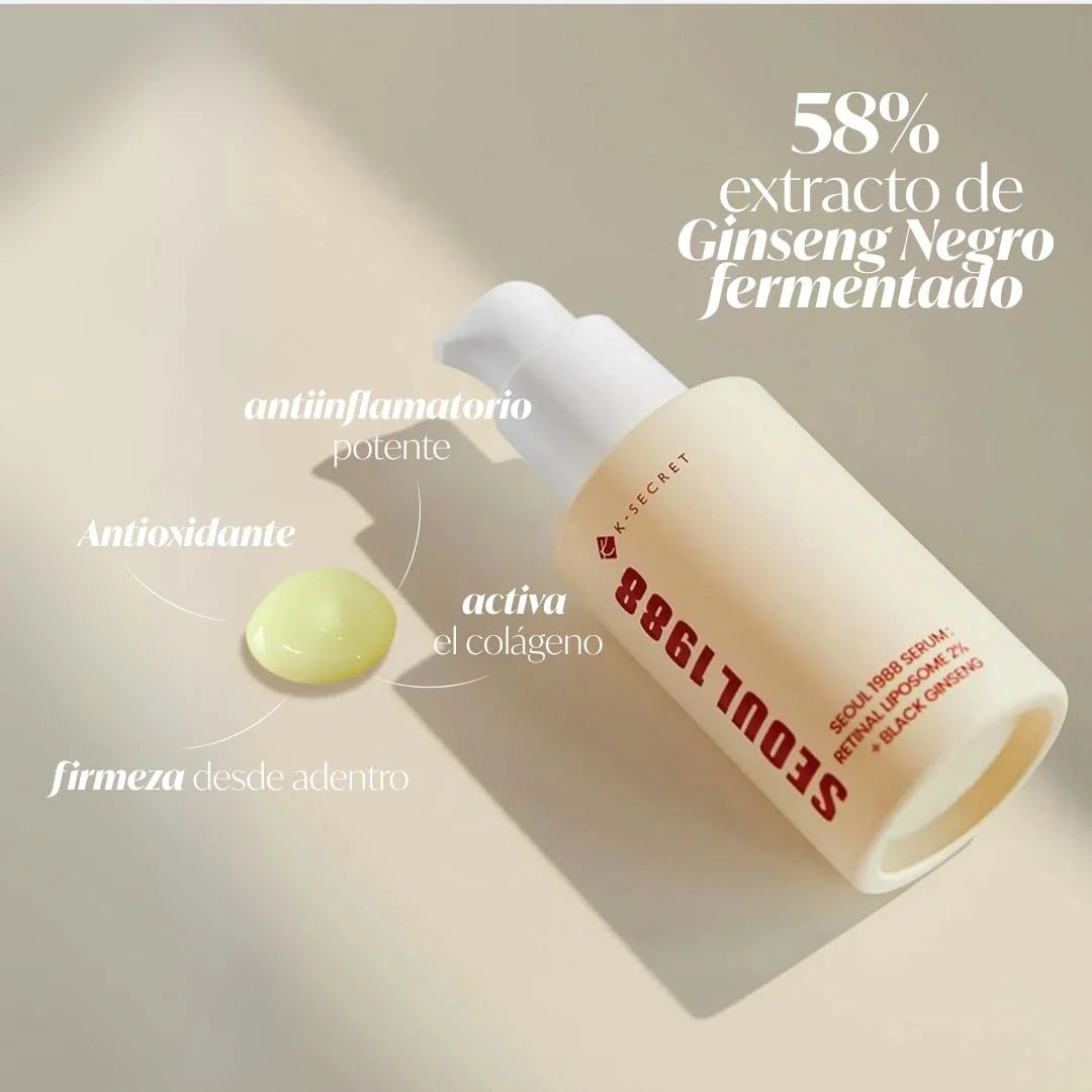 K-Secret - SEOUL 1988 Serum : Reinal Liposome 2% + Black Ginseng