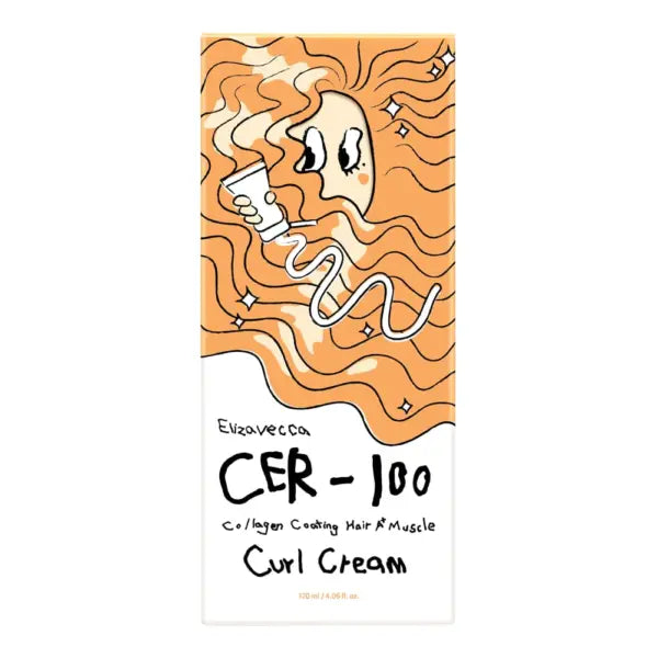 ELIZAVECCA - CER-100 COATING CURL CREAM – Crema Cabellos Ondulados 120ml