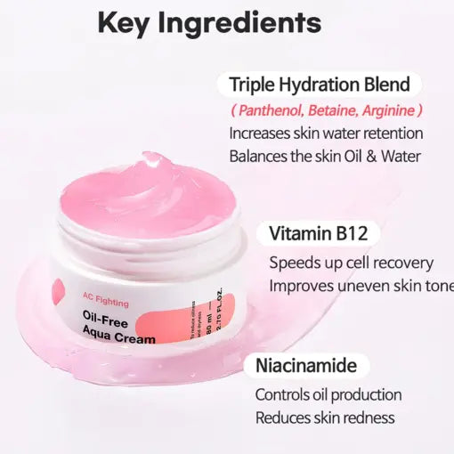Tiam - Ac Fighting Oil-Free Aqua Cream
