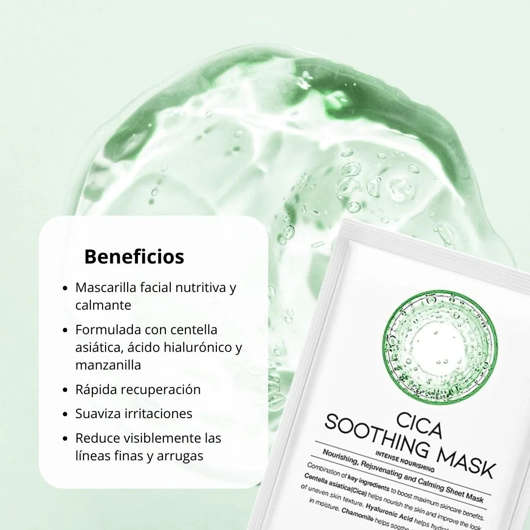 OOTD Mascarilla Cica Soothing Mask