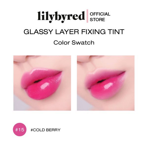 Lily by Red Glassy Layer Fixing Tint Freeze Collection