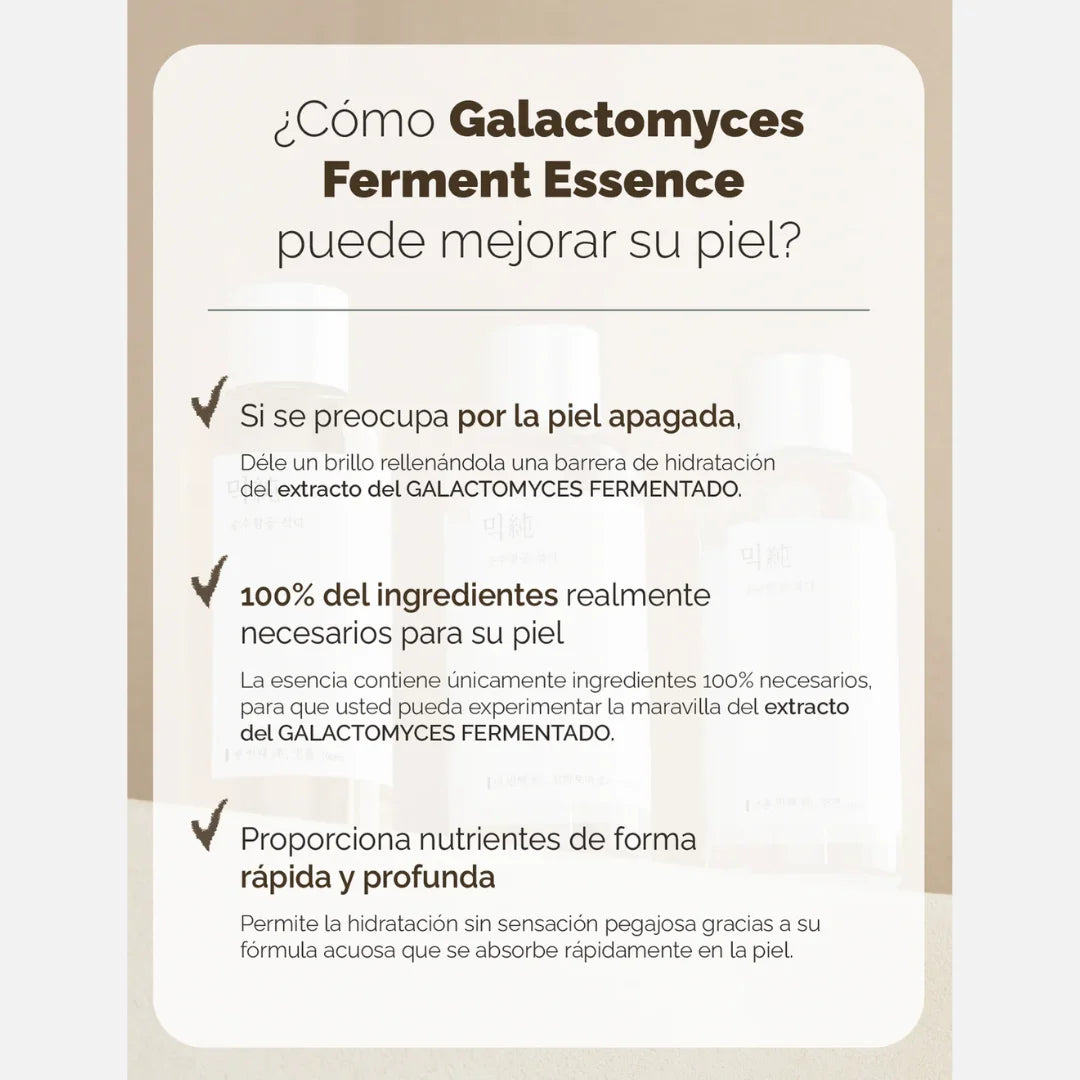 Mixsoon - Galactomyces Ferment Essence 100ml