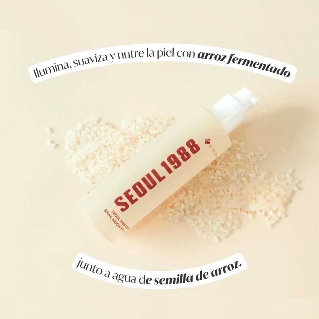 K-Secret - SEOUL 1988 Essence : Snail Mucin 97% + Rice