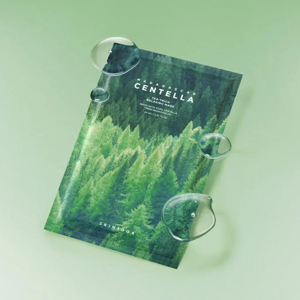 SKIN1004 - Tea-Trica Relaxing Sheet Mask – 1 pieza