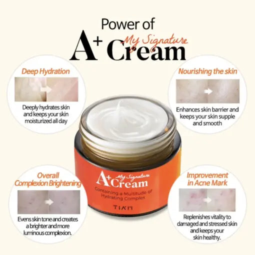 TIAM - My Signature A+ Cream – Crema Iluminadora con Vitamina C
