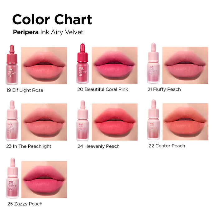 Colores tintas ink airy velvet