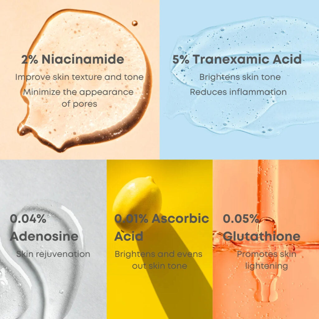 NINELESS Mela Pro -5% Tranexamic acid Serum – Despigmentante Piel sensible