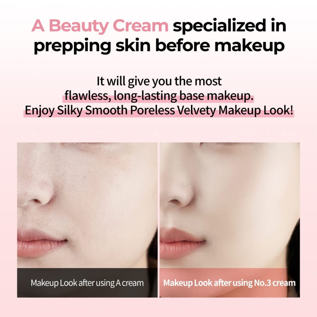 NUMBUZIN # 3 – Velvet Beauty Cream 60 ml – Prebase de maquillaje