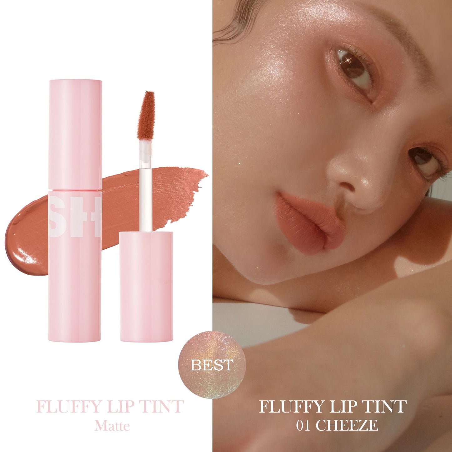 [Blessed Moon] Fluffy Lip Tint - Tintas Labiales