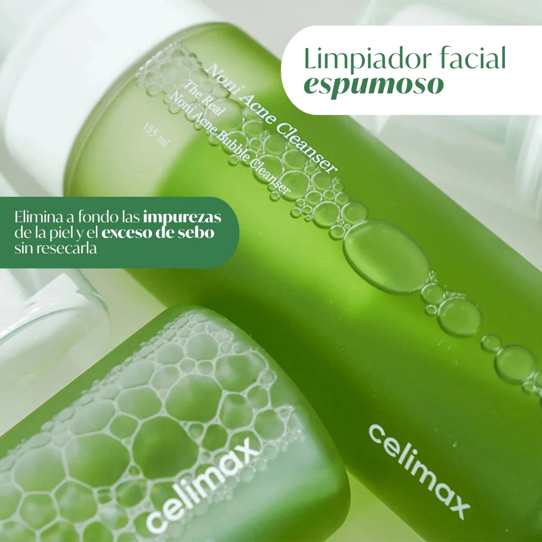 CELIMAX - THE REAL NONI ACNE BUBBLE CLEANSER 155ML