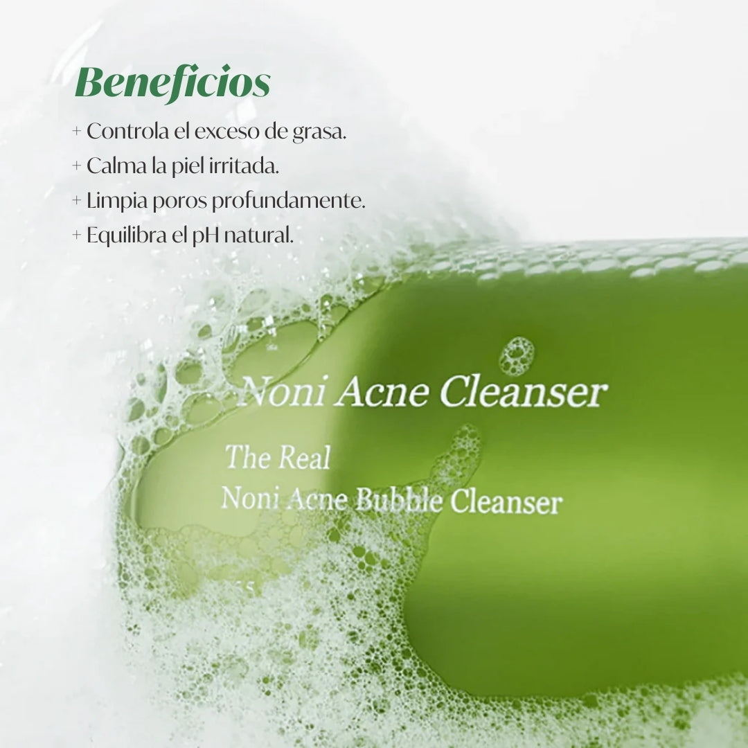 CELIMAX - THE REAL NONI ACNE BUBBLE CLEANSER 155ML