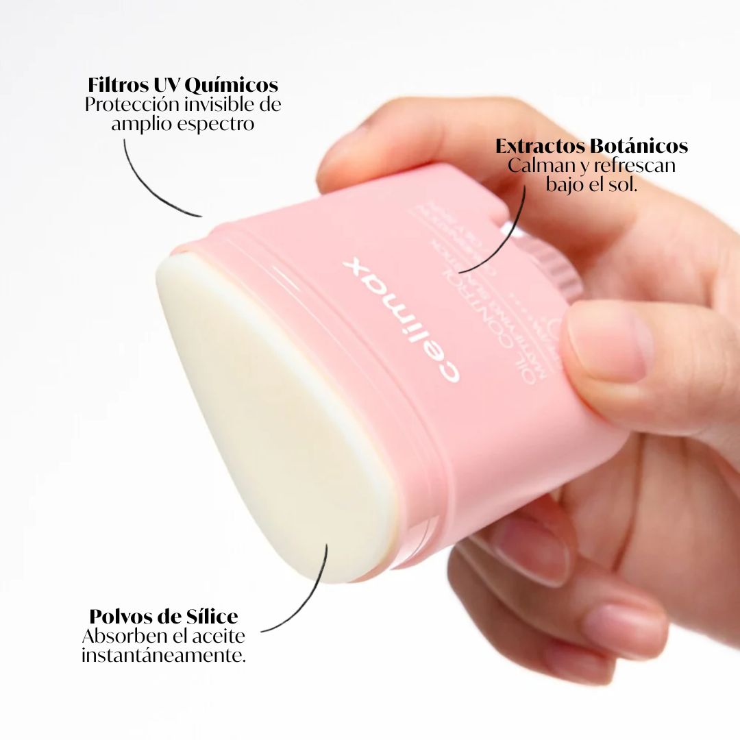 CELIMAX  - OIL CONTROL MATTIFYING SUN STICK 19G