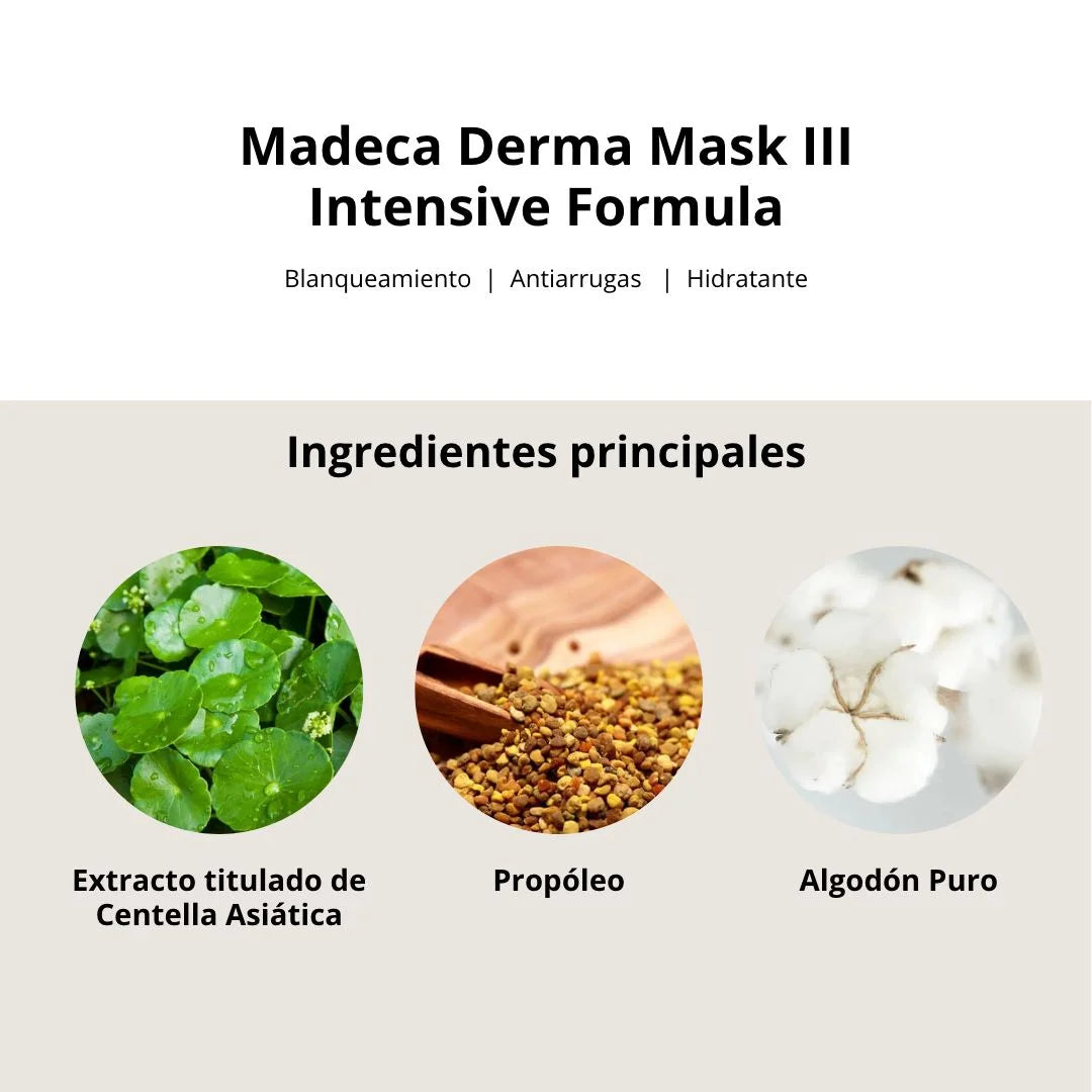 Centellian24 - Mascarilla Madeca Derma Mask III Intensive Formula
