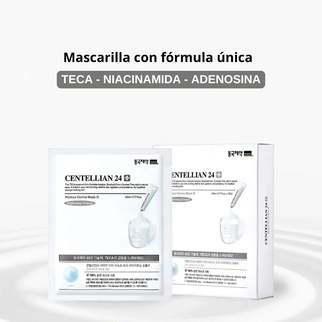 Centellian24 - Mascarilla Madeca Derma Mask III Brightening Formula