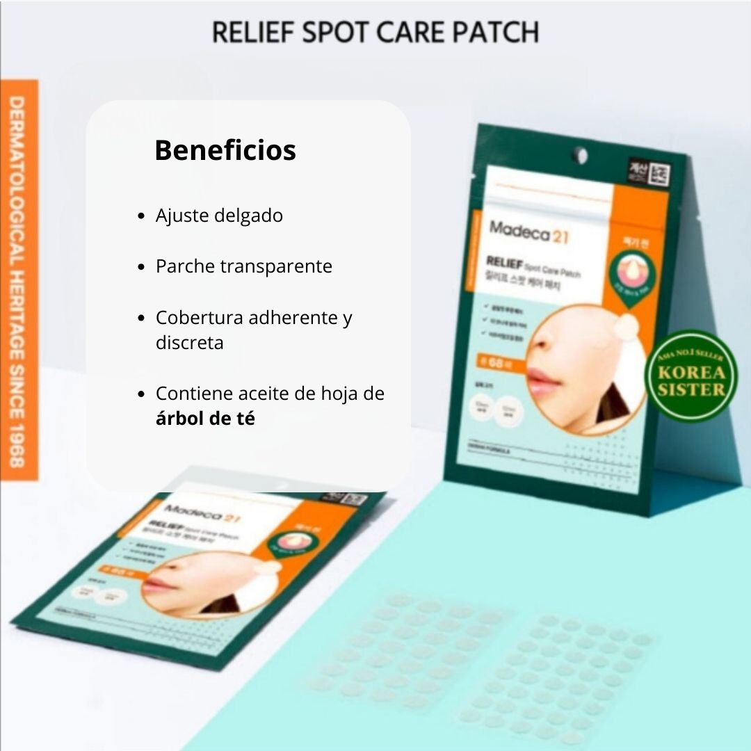 Centellian 24 Parches Madeca 21 Relief Spot Care Patch 68ea