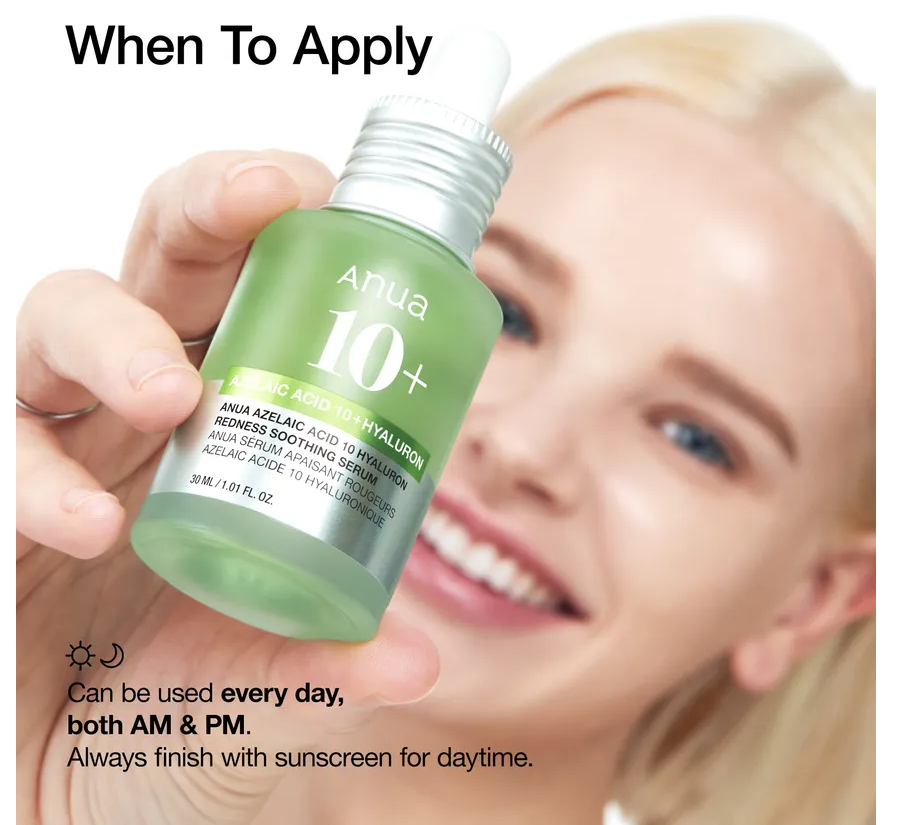 Anua - Azelaic Acid 10% Serum - Serum Anti-rojeces 30 ml