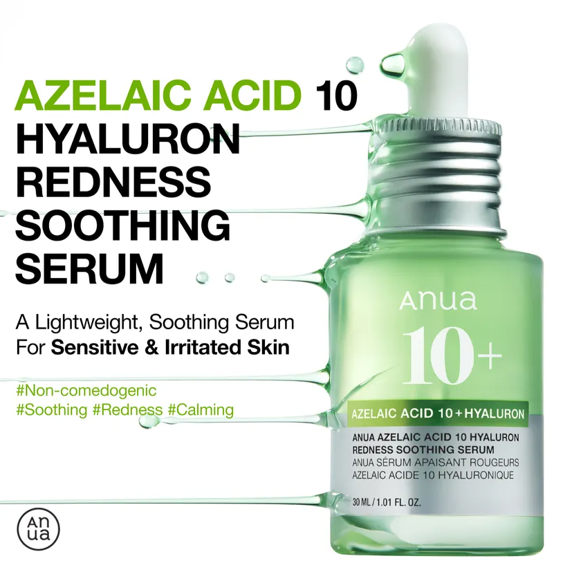 Anua - Azelaic Acid 10% Serum - Serum Anti-rojeces 30 ml
