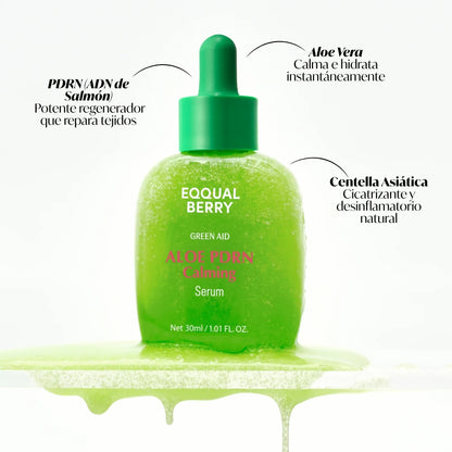 EQQUALBERRY - ALOE PDRN CALMING SERUM 30ml