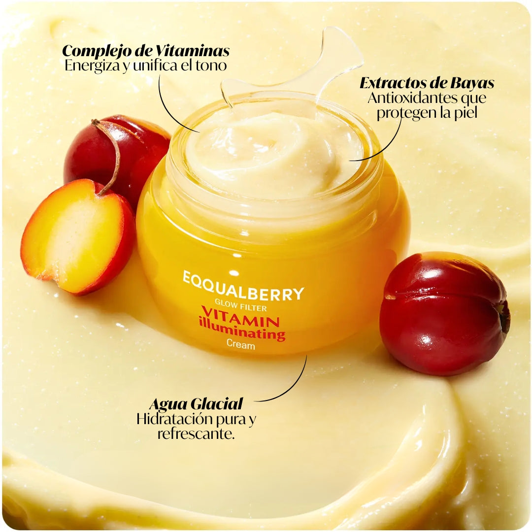 EQQUALBERRY - VITAMIN ILLUMINATING CREAM 50ml