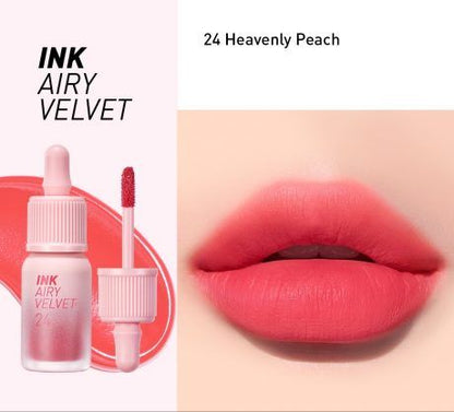 Peripera - Ink Airy Velvet - Peach Collection- Tintas Labiales