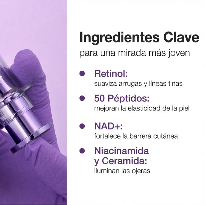 Numbuzin - No.9 NAD+ Retinol Volumetox Eye Cream 10ml