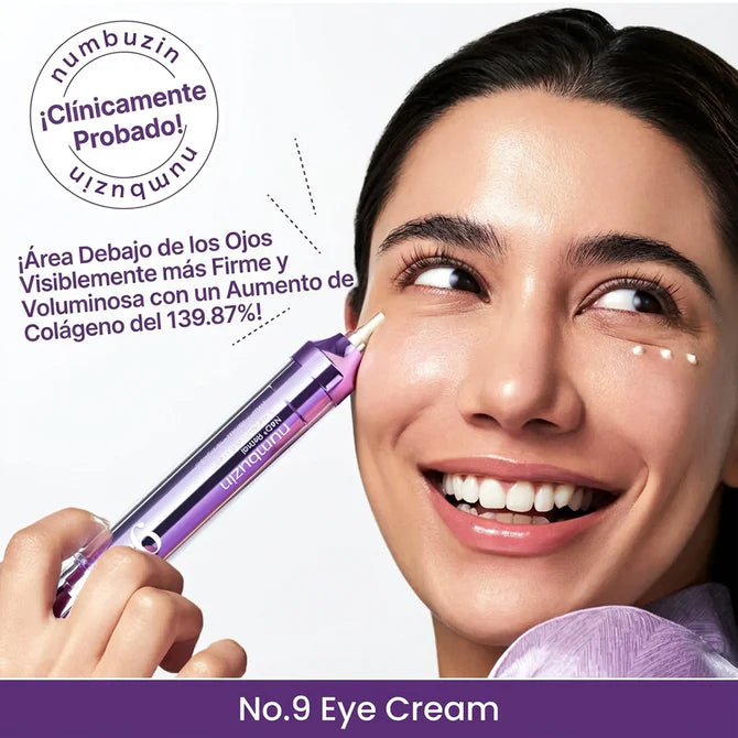 Numbuzin - No.9 NAD+ Retinol Volumetox Eye Cream 10ml