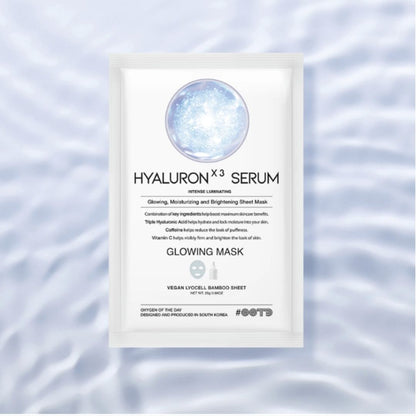 OOTD - Mascarilla Triple Hyaluron Acid Serum Glowing Mask