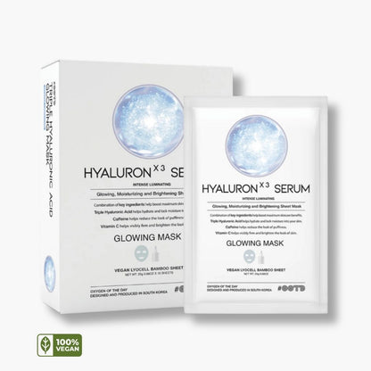 OOTD - Mascarilla Triple Hyaluron Acid Serum Glowing Mask