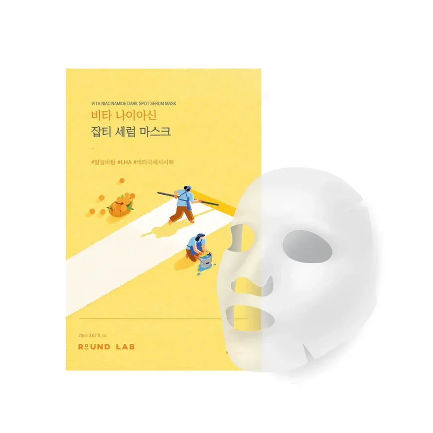 Round Lab - Vita Niacinamide Dark Spot Serum Mask 20ml