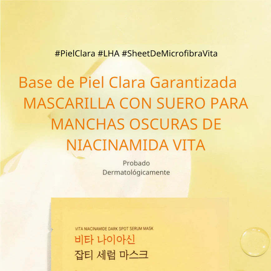 Round Lab - Vita Niacinamide Dark Spot Serum Mask 20ml