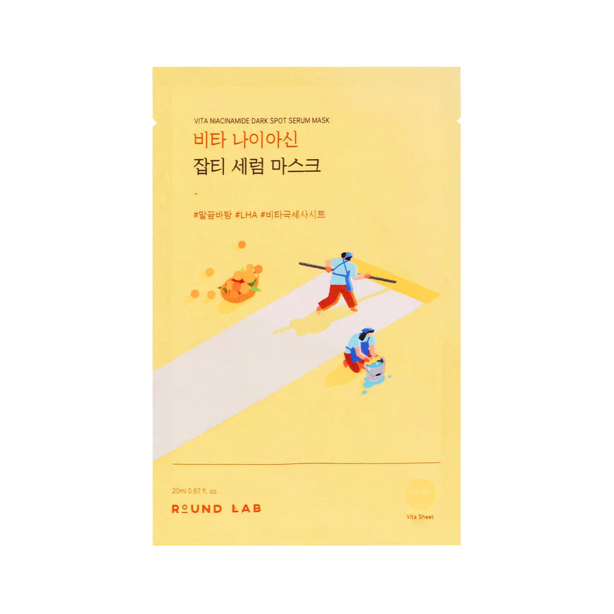 Round Lab - Vita Niacinamide Dark Spot Serum Mask 20ml
