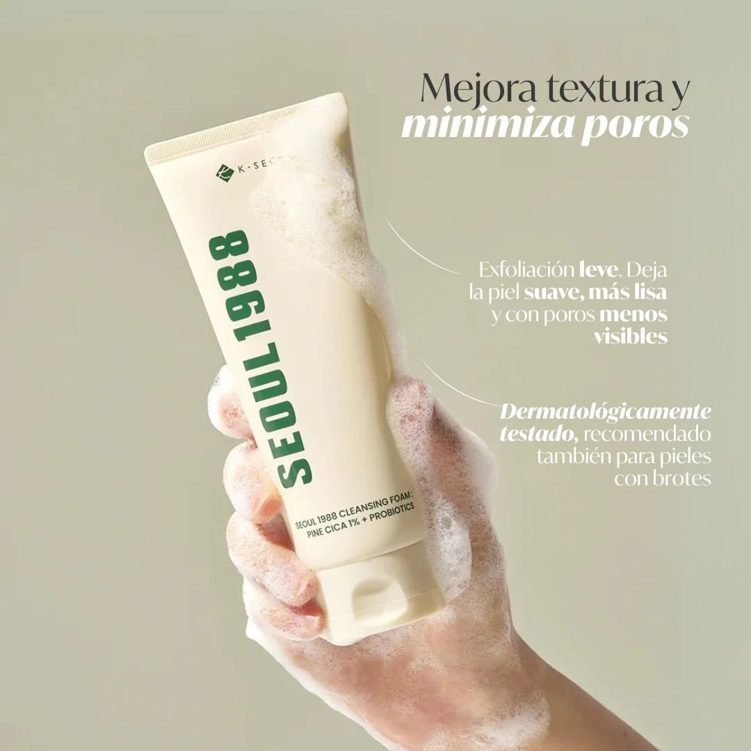 K-Secret - SEOUL 1988 Cleansing Foam : Pinc Cica 1% + Probiotics