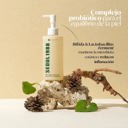 K-secret - SEOUL 1988 Cleansing Oil : Pine Cica 1% + Probiotics