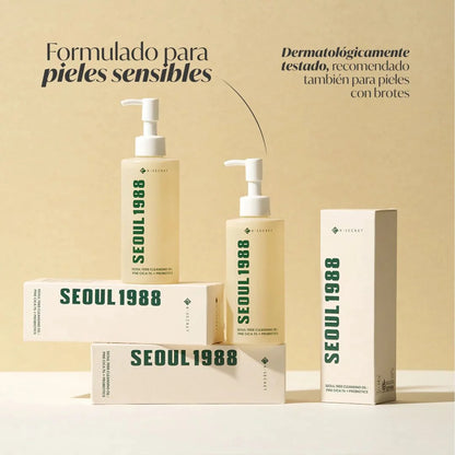 K-secret - SEOUL 1988 Cleansing Oil : Pine Cica 1% + Probiotics