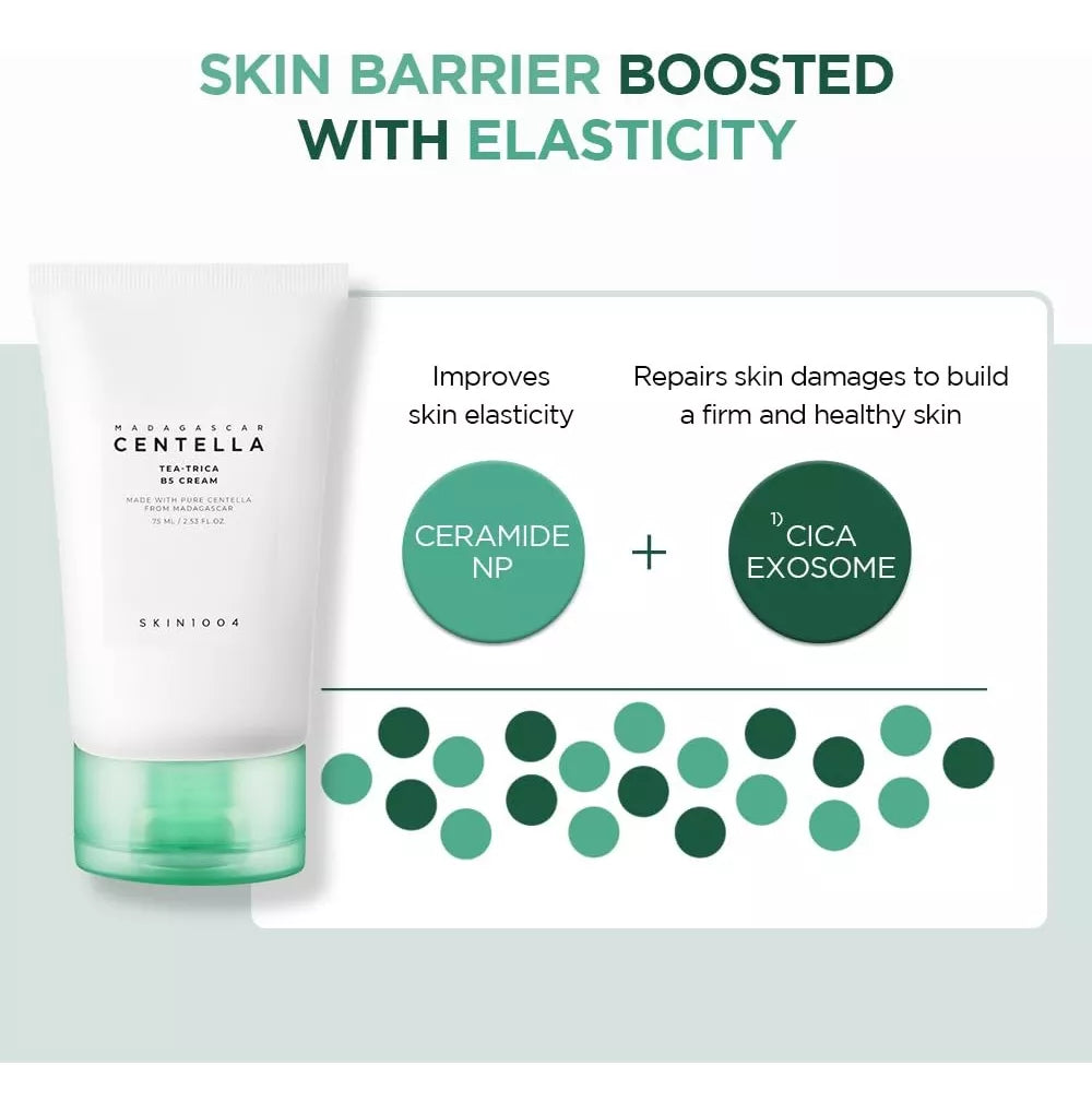 SKIN1004 Madagascar Centella Tea Trica B5 Cream 75ml