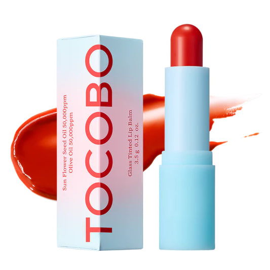 TOCOBO – Glass Tinted Lip Balm #13 Tangerine Red