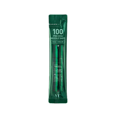 VT Cosmetics - 100Pro Cica Reedle Shot 2ml x 10ea