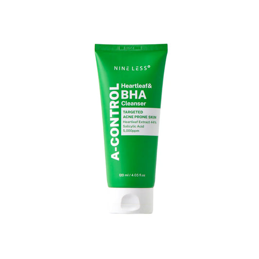 NINELESS Heartleaf & BHA Foam Cleanser – Limpiador Piel Acneica 120ml