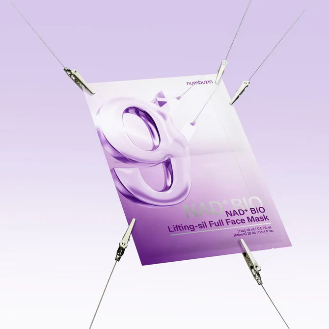 Numbuzin - No. 9 NAD Bio Lifting-sil Full Face Pack Sheet