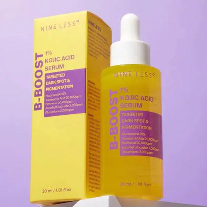 Nineless -  B-BOOST 1% Kojic Acid Serum 30 ML – Despigmentante Intensivo