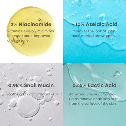 NINELESS A Control Azelaic acid Tonico -150 ml