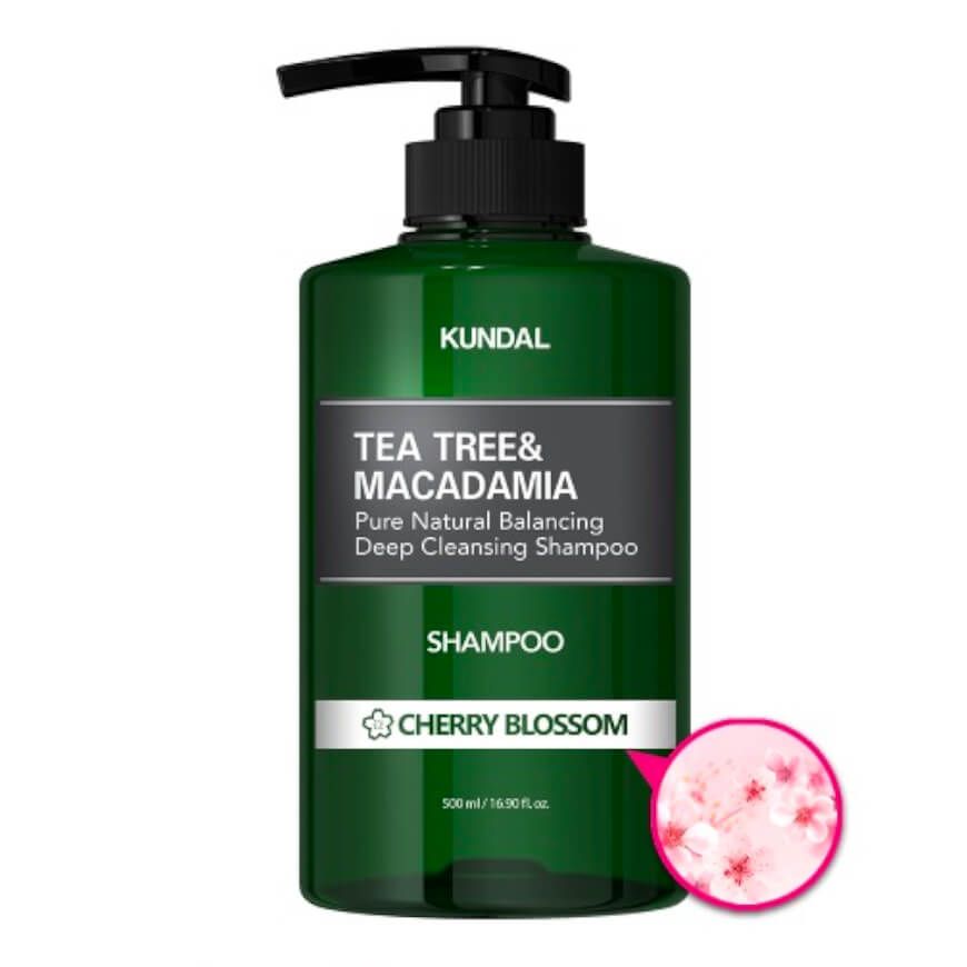 [Kundal] Tea Tree & Macadamia Shampoo – Cherry Blossom