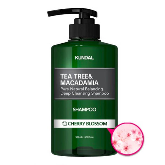 [Kundal] Tea Tree & Macadamia Shampoo – Cherry Blossom