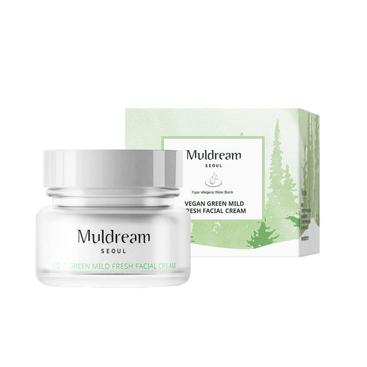 [MULDREAM] Vegan green mild fresh facial cream