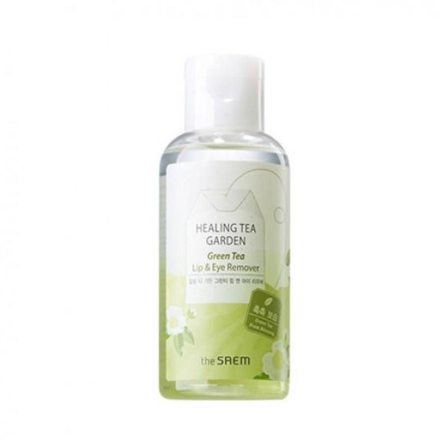 [The Saem] Healing Tea Garden Green Tea Lip & Eye Remover