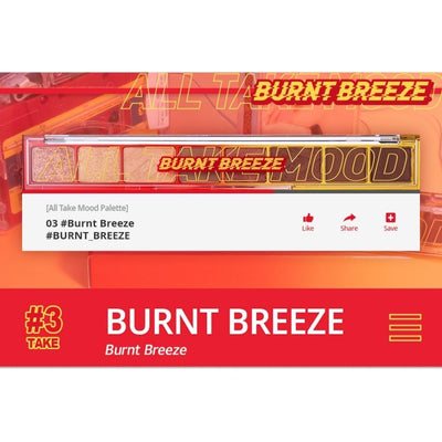 [Peripera] ALL TAKE MOOD PALETTE 03 BURNT BREEZE